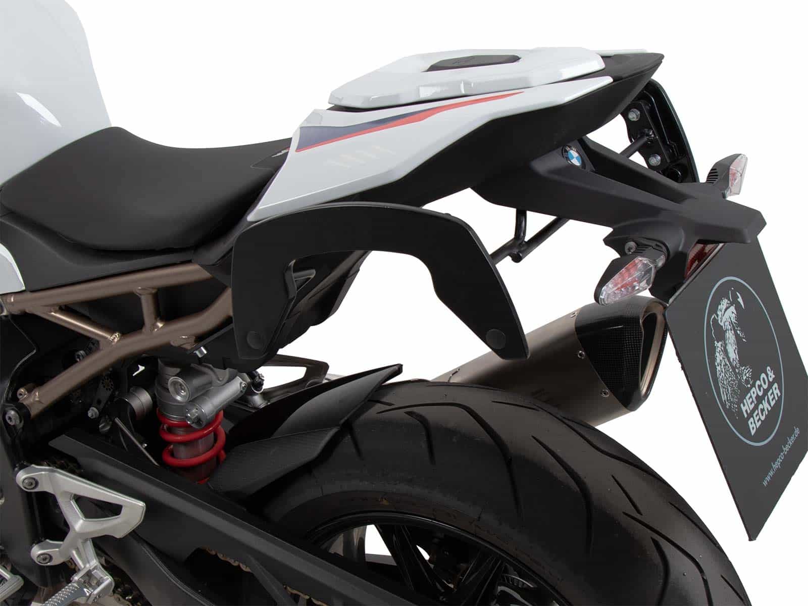 C-Bow zijdrager zwart voor BMW M 1000 R (23-) Hepco & Becker