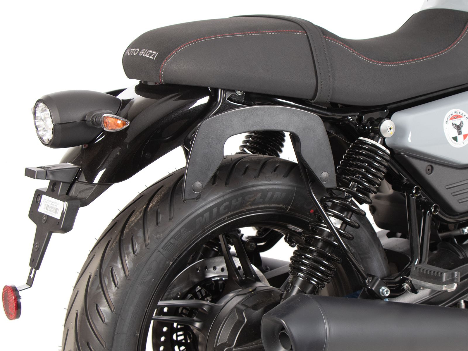 C-Bow zijdrager zwart voor Moto Guzzi V7 850 Sport (25- ) Hepco & Becker