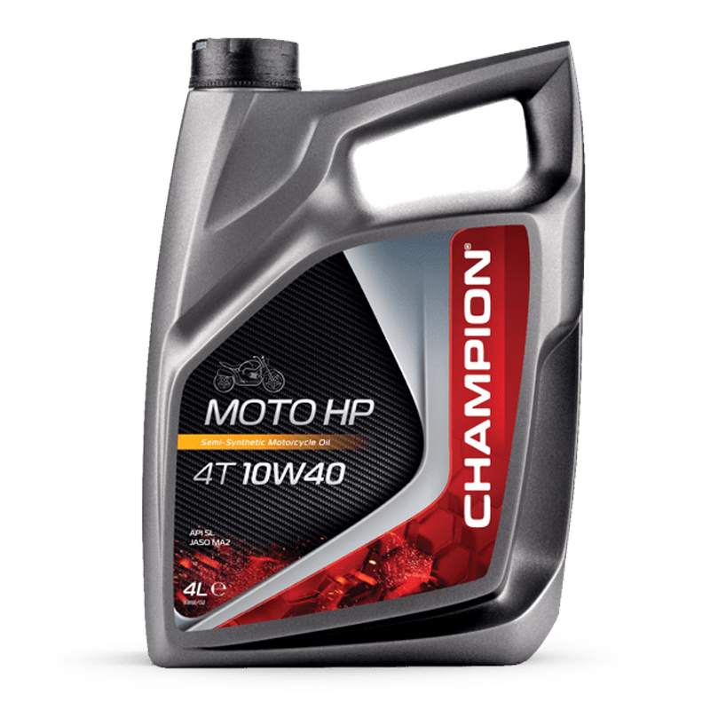 CHAMPION® Moto HP 4T 10W-40 motorolie - 4 liter