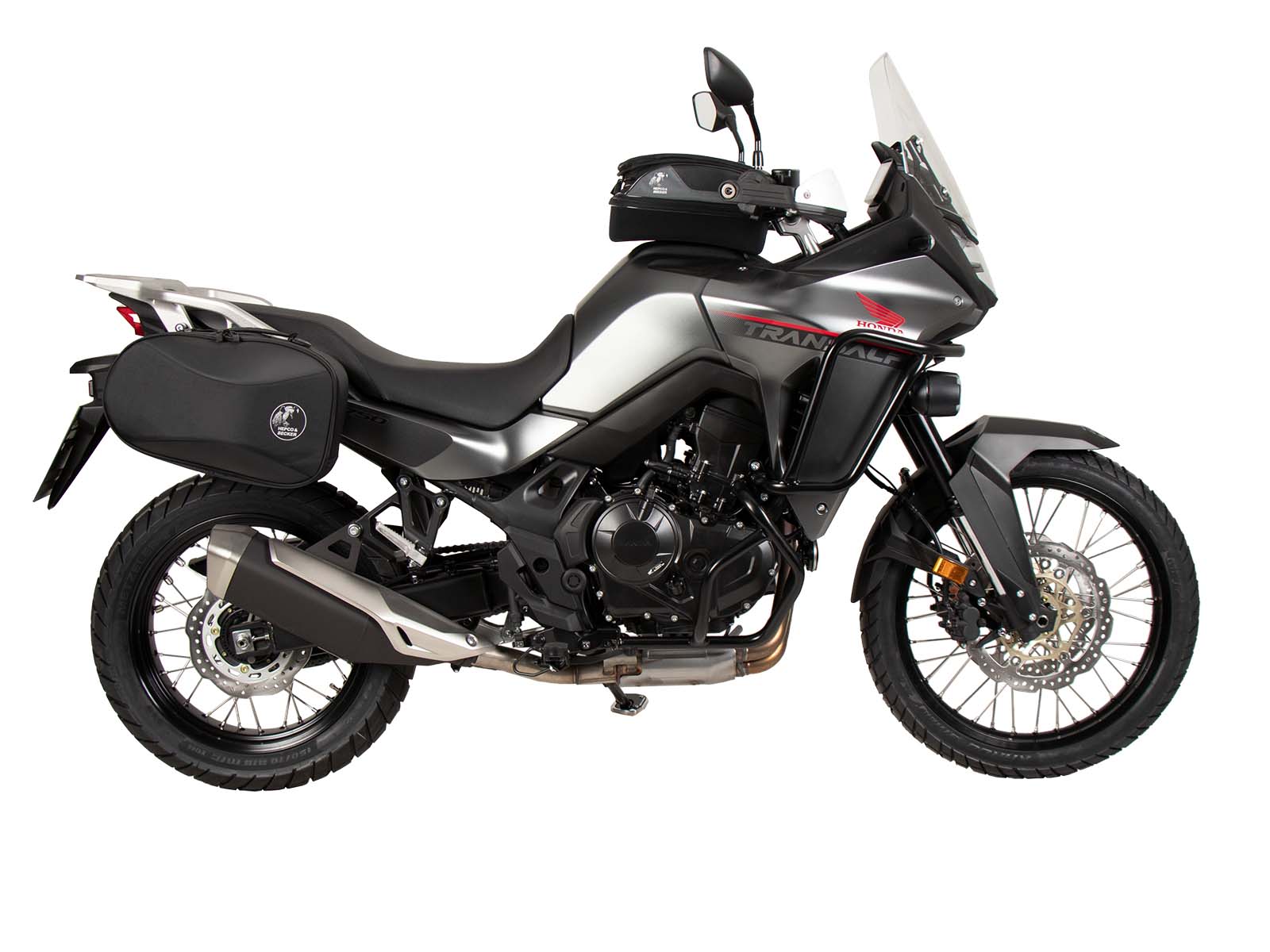 C-Bow zijsteun zwart voor Honda XL 750 Transalp / E-Clutch (25-) Hepco & Becker