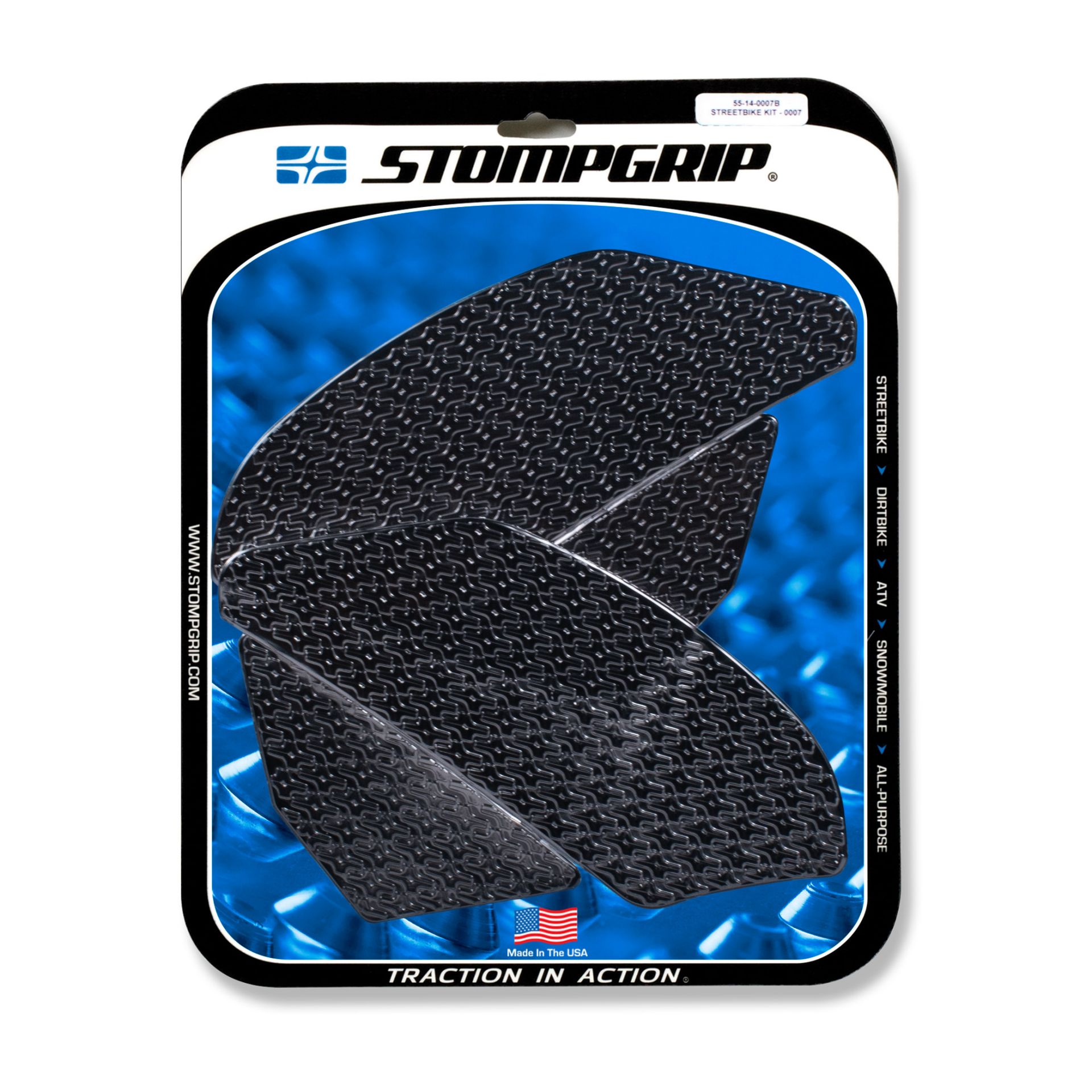 Stompgrip zwart Yamaha YZF-R1 (2009-2014)