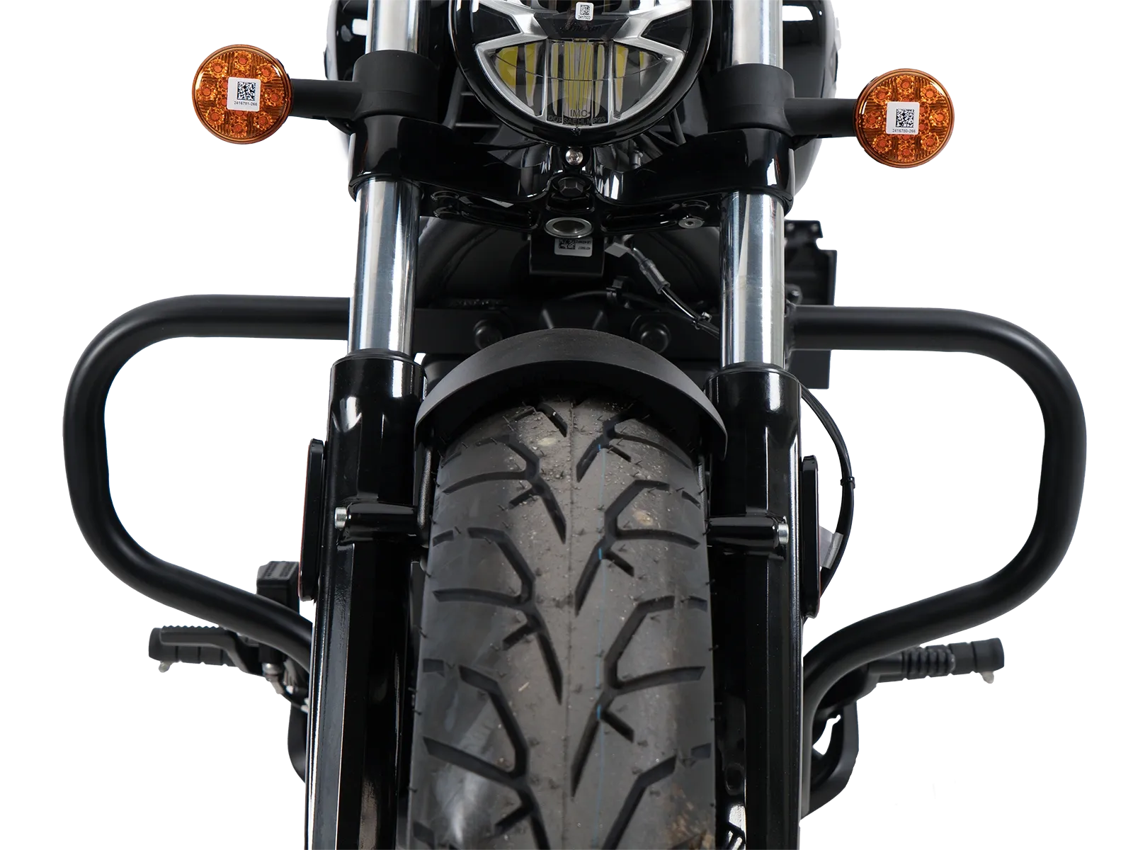 Motorbeschermer zwart voor Indian Scout Sixty Classic (25-) Hepco & Becker