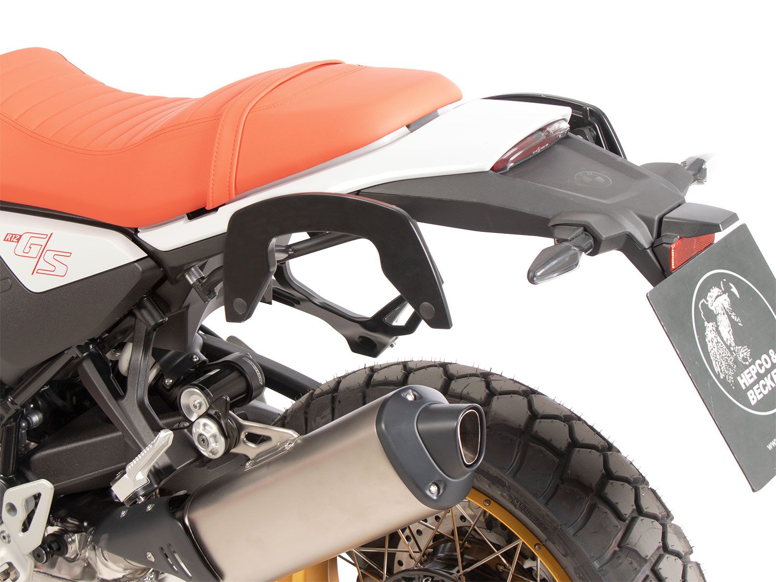 C-Bow zijdrager zwart voor BMW R 12 G/S (25-) Hepco & Becker