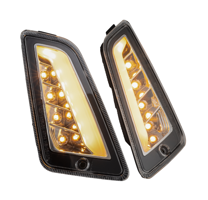 Knipperlichtset voor & achter voor Vespa GTS/GTS Super/GTV 125-300cc, helder