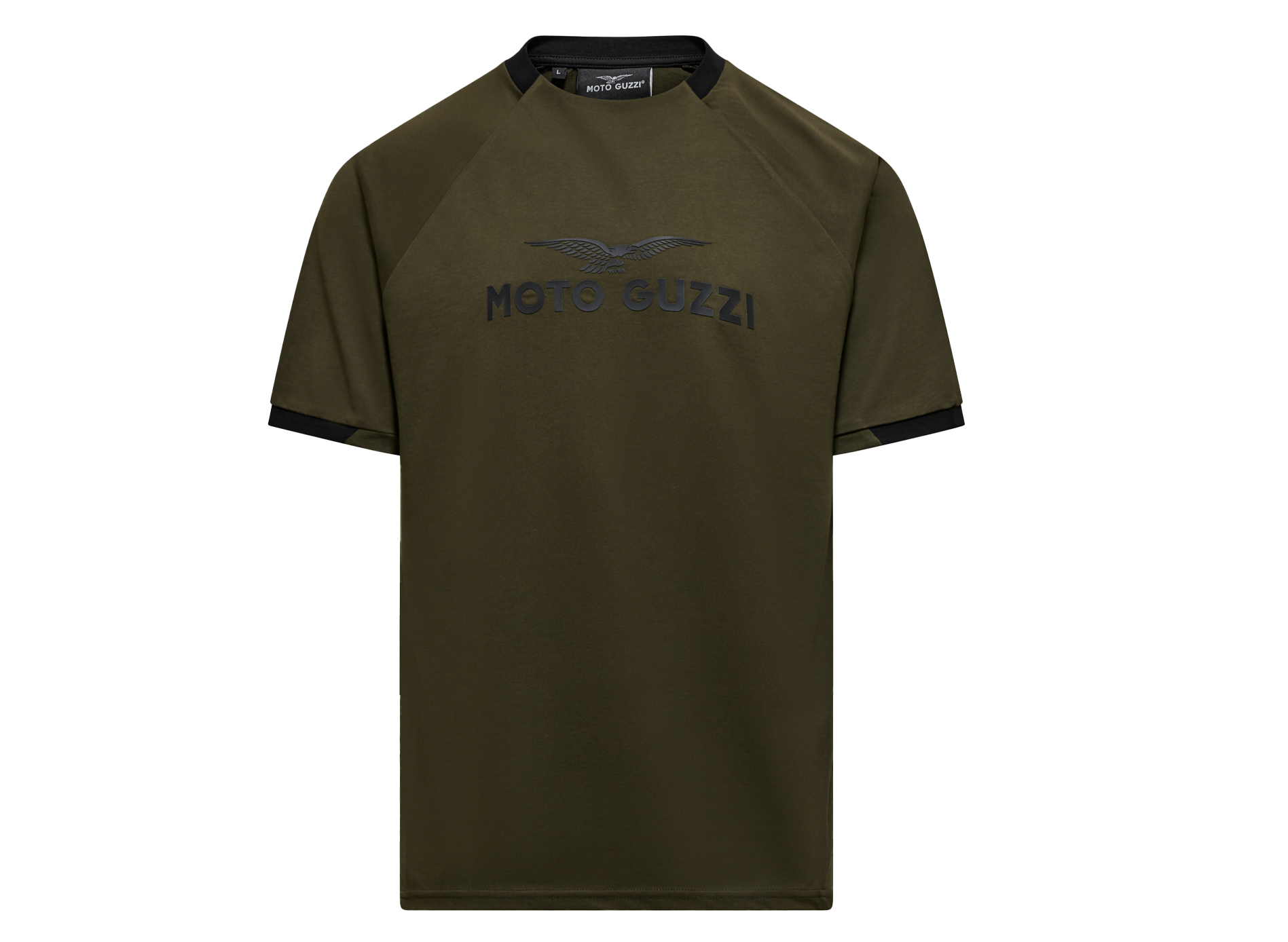 Heren-T-shirt "Moto Guzzi Essential" groen