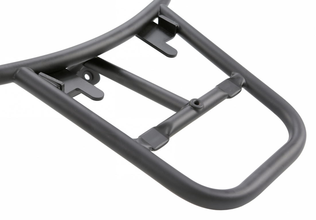 Bagagerek achteraan voor Vespa GTS /GTS Super /GTV /GT 60, 125-300cc, mat zwart