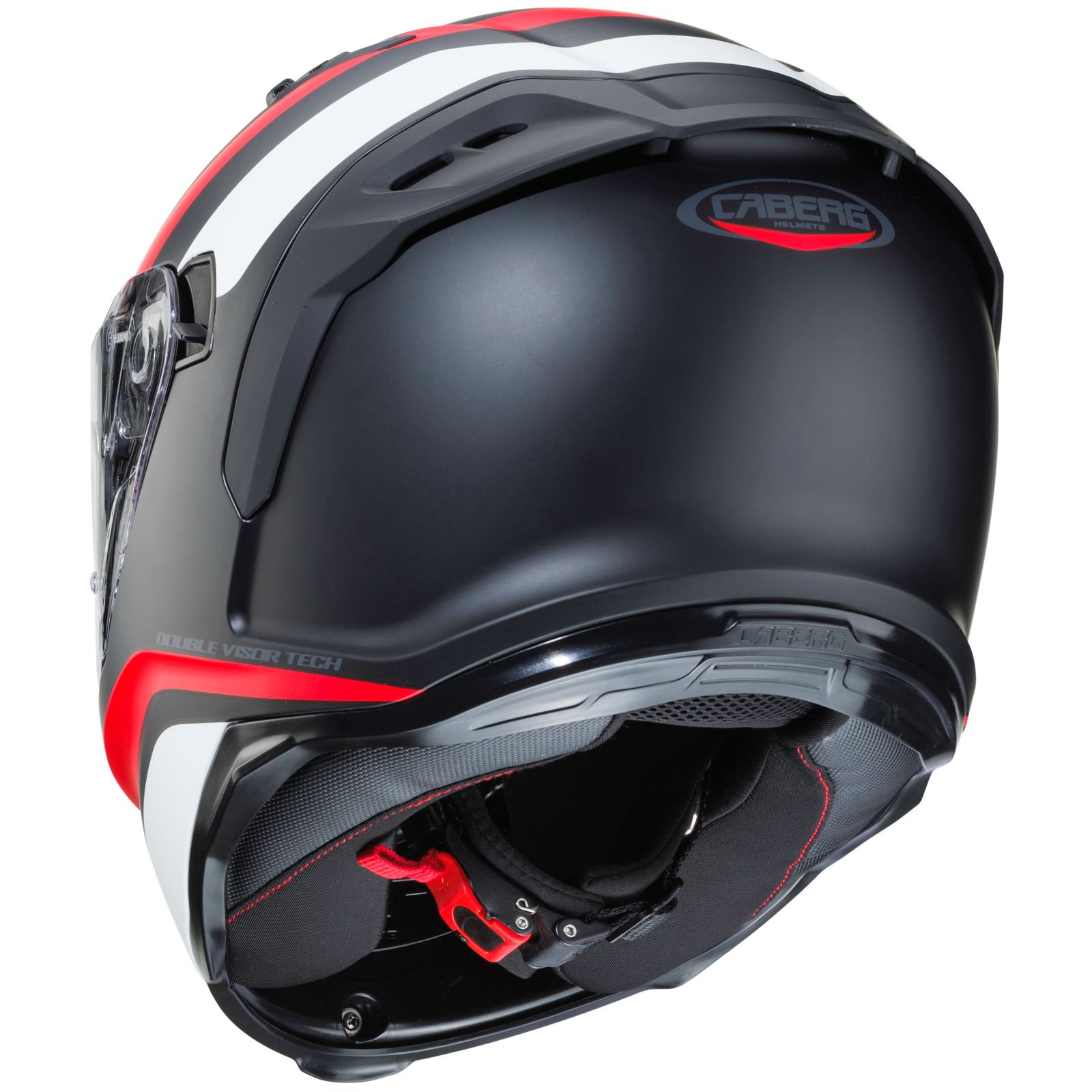 Caberg Helm Avalon Blast, mat-zwart/wit-rood