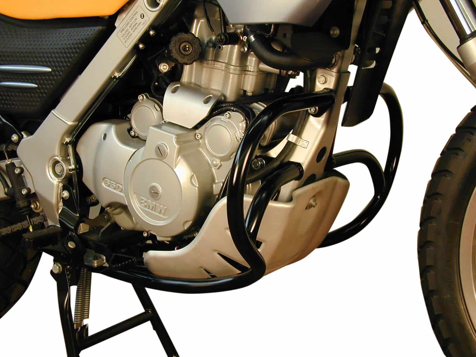 Motorbeschermkap zilver voor BMW F 650 GS Dakar (00-03)/F 650 GS (01-03)/G 650 GS (09-16)
