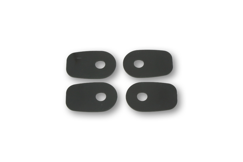 HIGHSIDER smart montageplaten Indy Spacer Zwart Voor diverse Kawasaki's