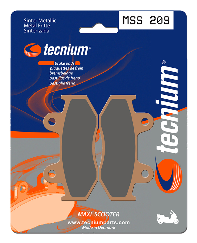 Tecnium Maxi Scooter gesinterde metalen remblokken - MSS209