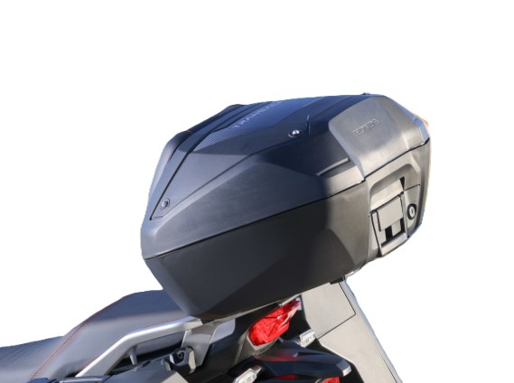 Topkoffer 50 L, handbediend, met originele Honda-sticker