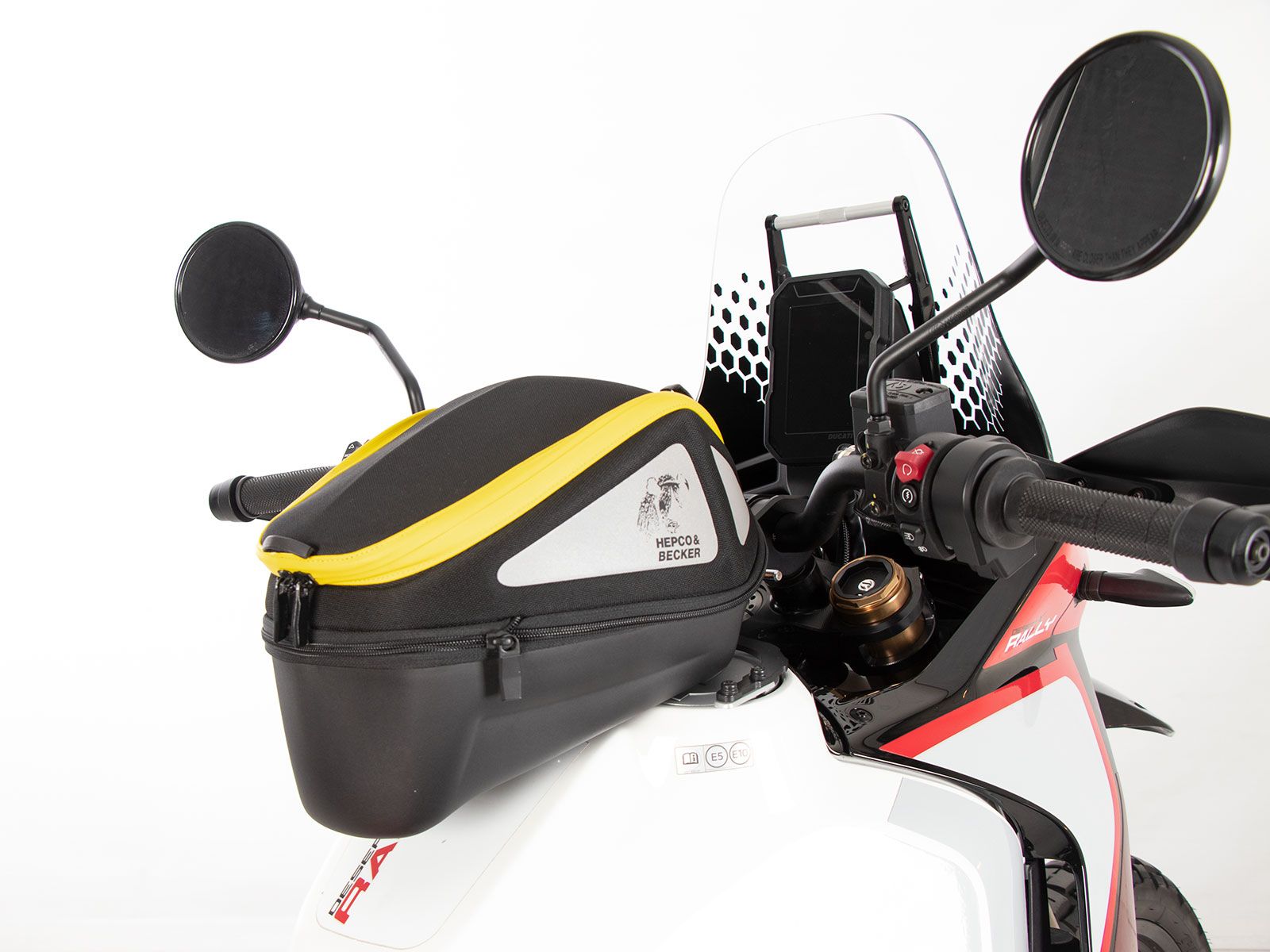 Basistankring incl. tanktasslot voor Ducati DesertX Rally (24-) Hepco & Becker