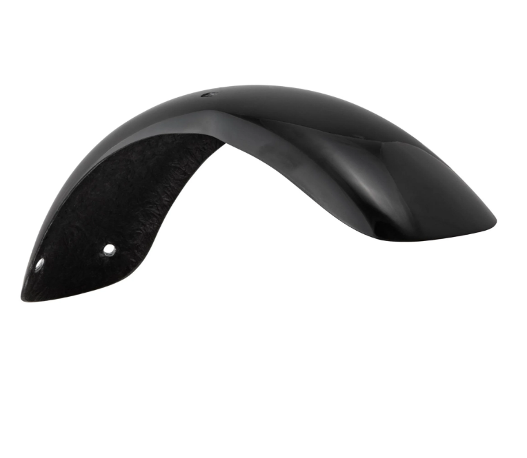 Spatbord 2.0 Garelli Race EVO II zonder beugel voor Vespa PX 80-200cc, GFK zwart