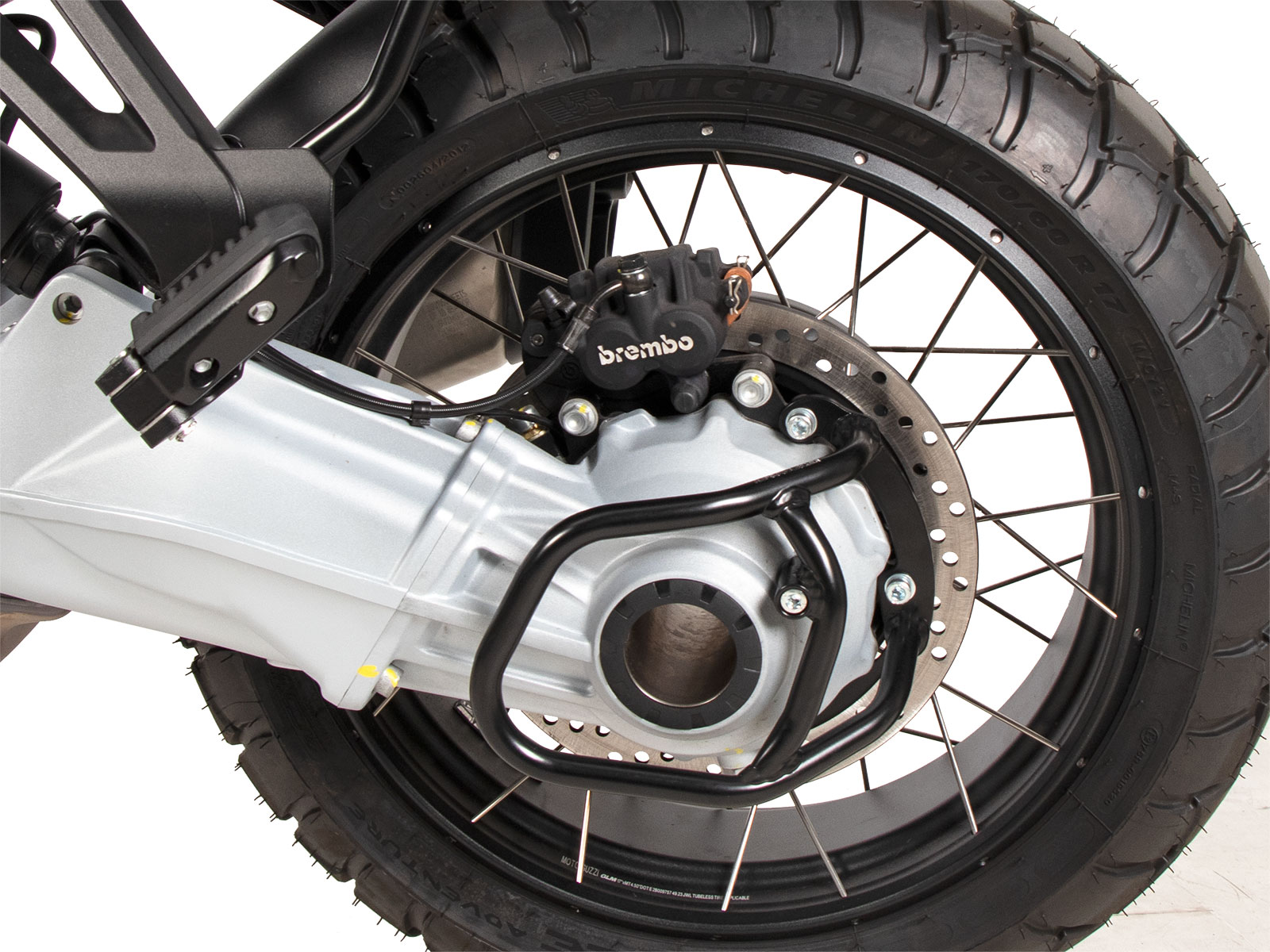 Gimbal guard zwart voor Moto Guzzi V100 Mandello /S (22-) Hepco & Becker