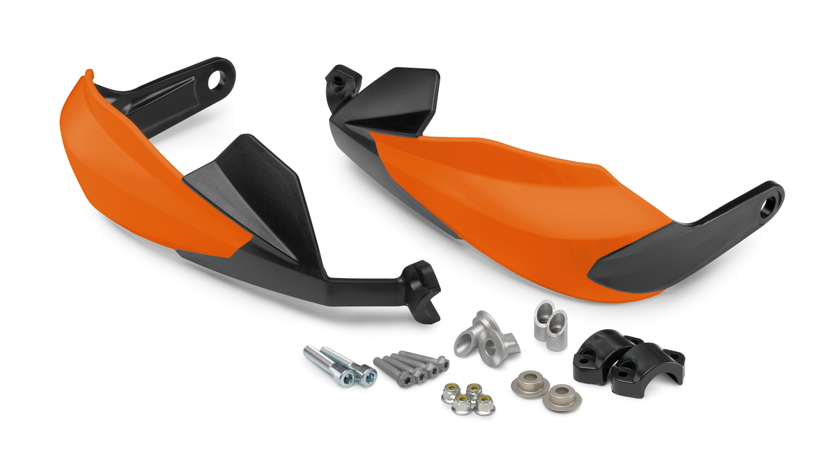 KTM hand beschermings kit oranje voor Duke