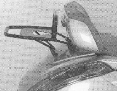 Buisvormig bagagerek Topcaseträger zilver voor Aprilia Atlantic 500 (02-05) Hepco & Becker