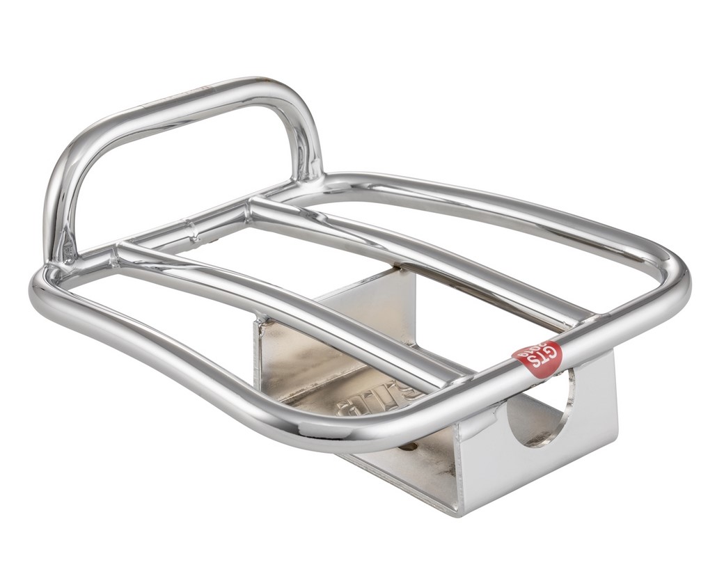 Bagagerek achteraan jaren 70 voor Vespa GTS / GTS Super HPE 125-300 ('19-), chroom