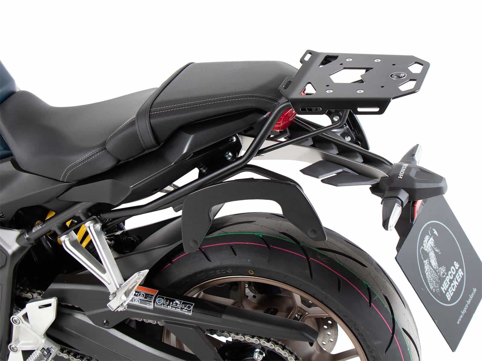 C-Bow zijdrager zwart Honda CB 650 R (21-23) Hepco & Becker