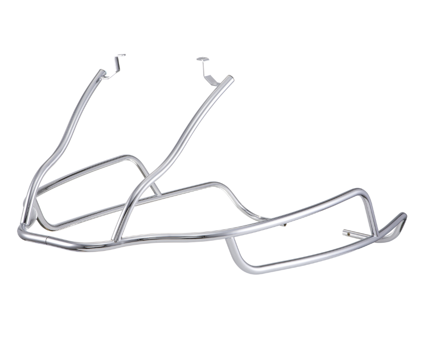 Crashbar zijafdekking achter voor Vespa GTS /GTS Super /GTV /GT 60, 125-300ccm, chroom