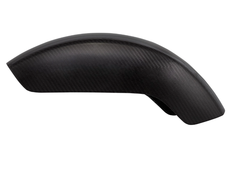 Spatbord EVO II voor Vespa PX 80-200ccm, klein, carbon, transparant