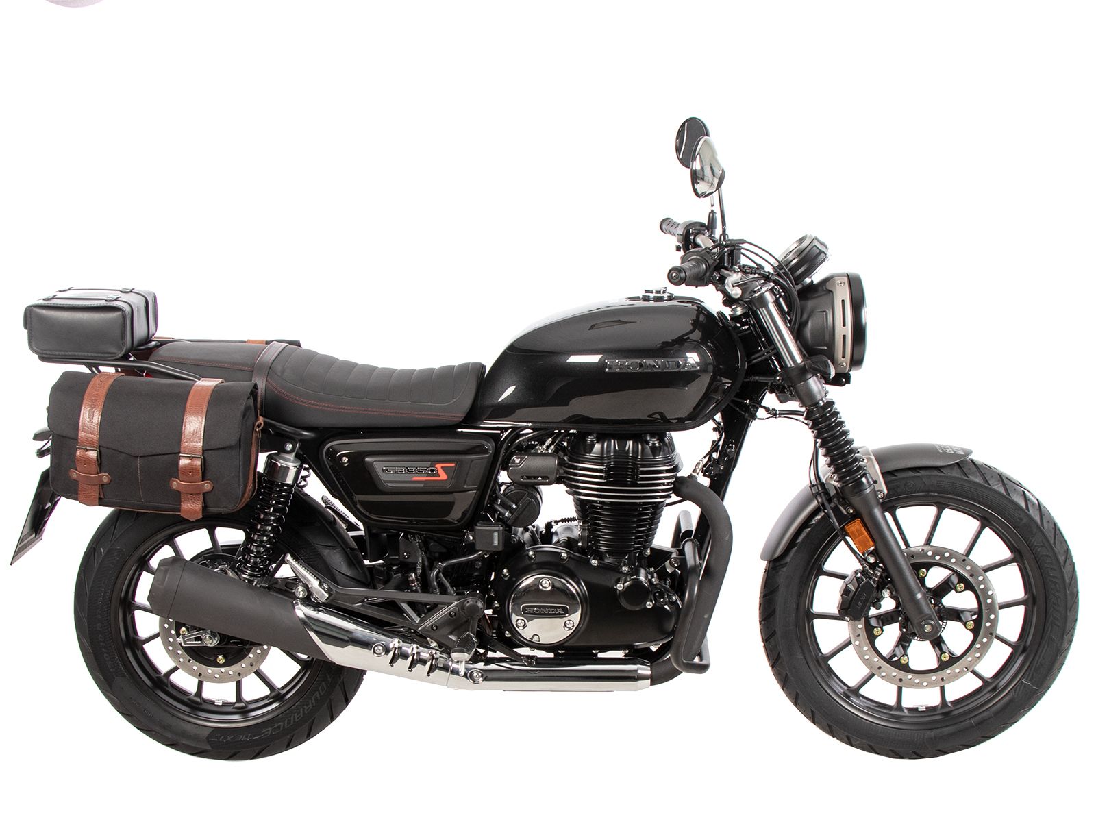 Buisvormig bagagerek zwart voor Honda GB 350 S (25-) Hepco & Becker
