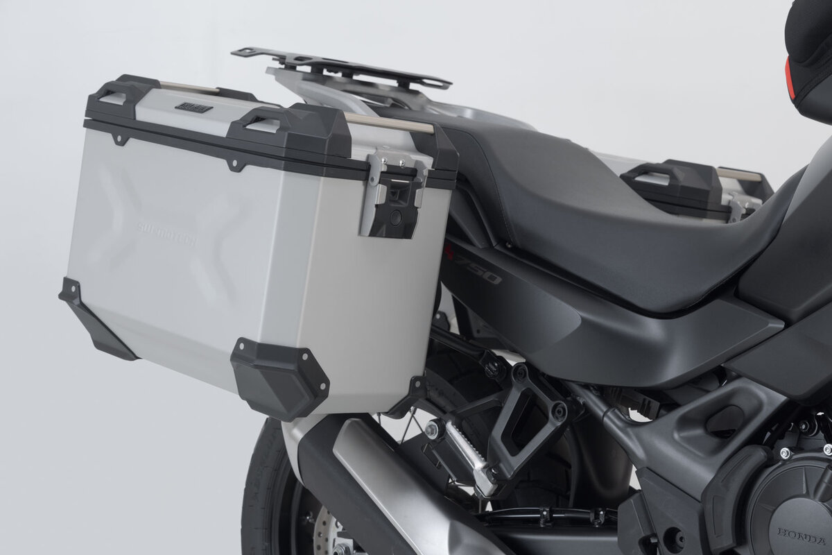SW-Motech TRAX ADV aluminium koffersysteem 2x45L zilver voor Honda XL 750 Transalp (23-) SW Motech