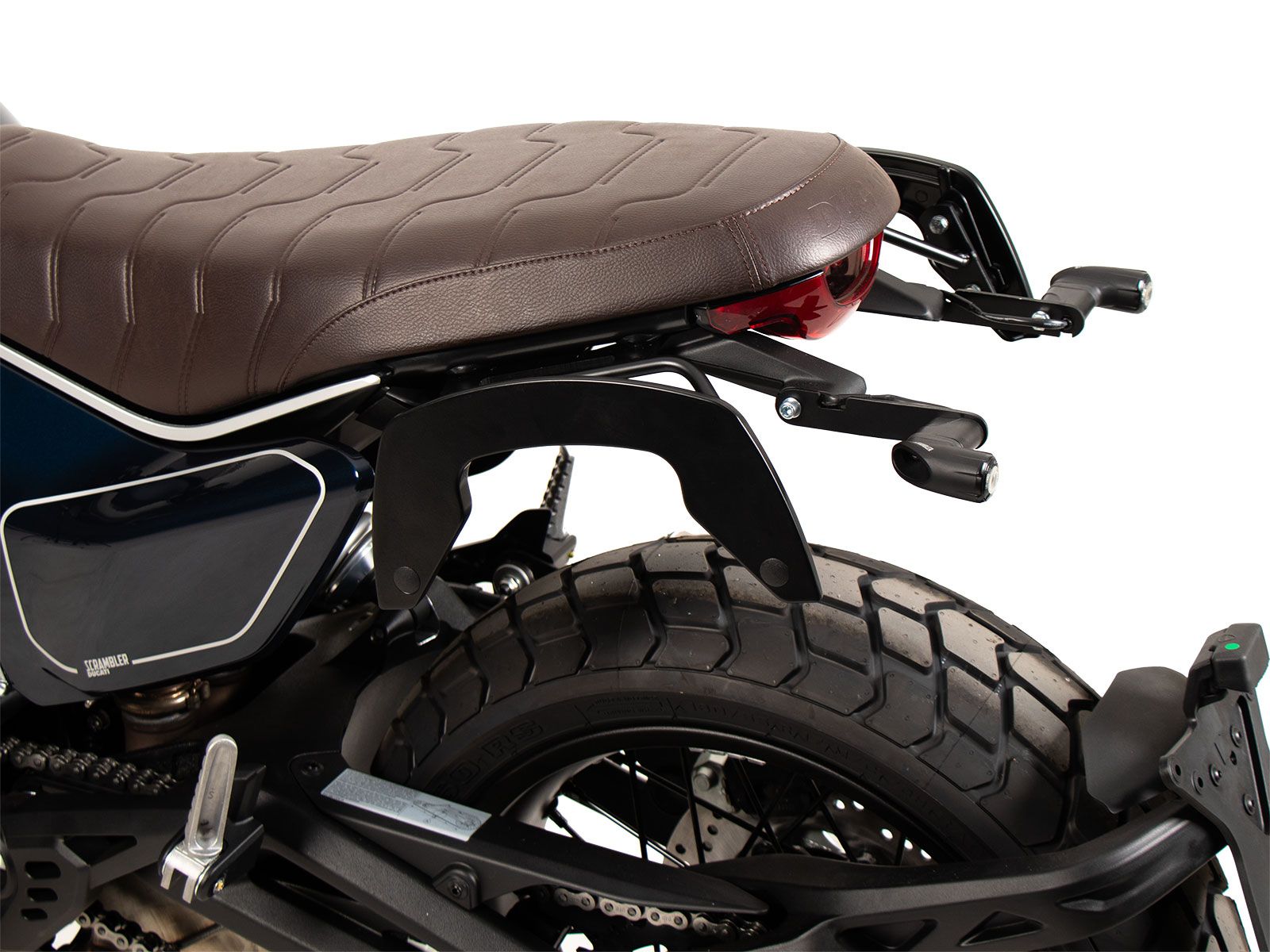 C-Bow zijdrager zwart voor Ducati Scrambler 800 Nightshift /Full Throttle (23-) Hepco & Becker