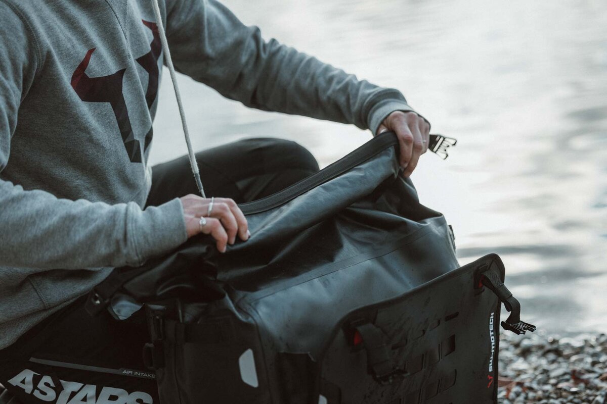 SW-Motech SysBag WP L met adapterplaat links voor Honda XL 750 Transalp (23-) SW-Motech