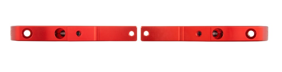 Voetsteun adapter achterbank voor Vespa GTS/GTS Super/GTV/GT 60/GT/GT L 125-300cc, rood