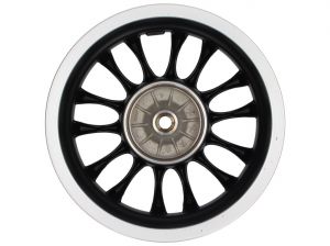 Achtervelg zwart voor Vespa Sprint 2T