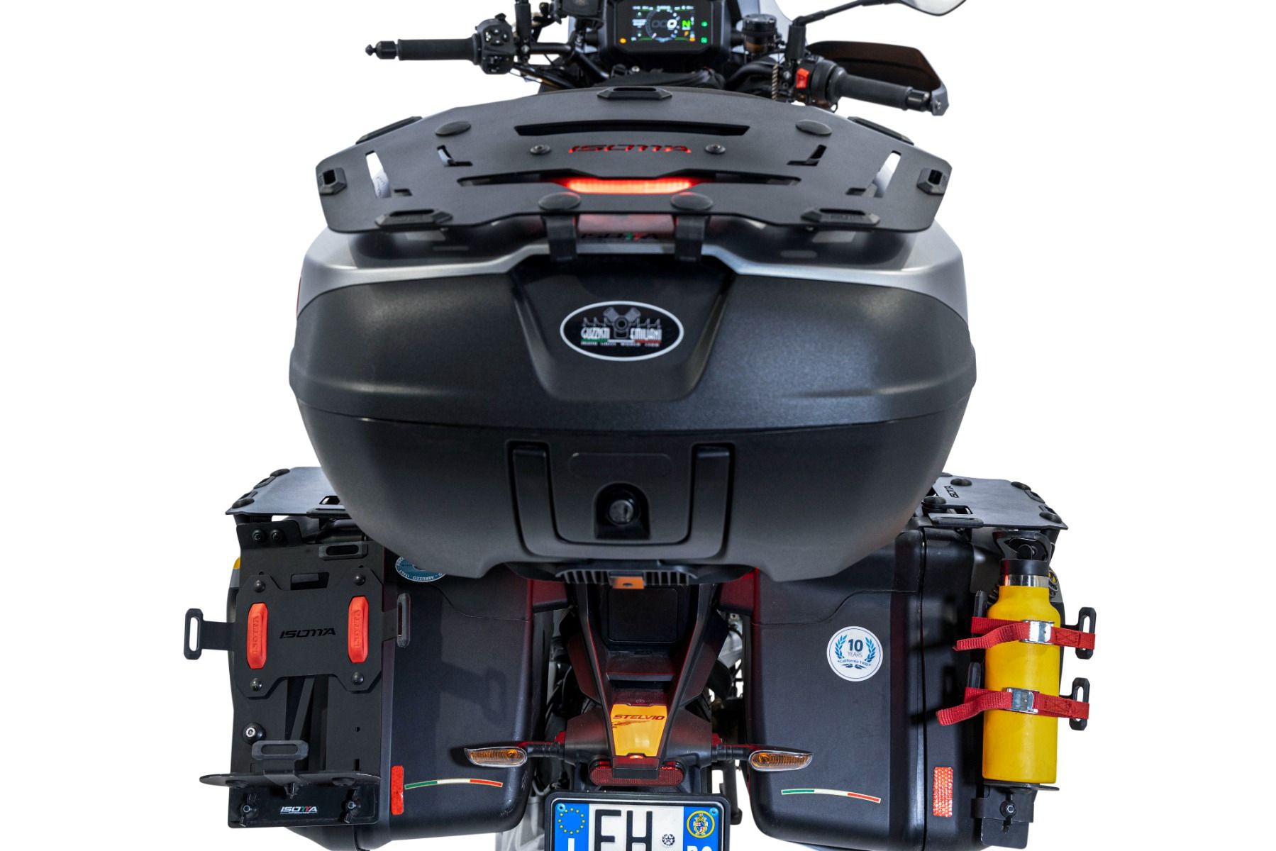 Bagagerek voor topkoffer voor Moto Guzzi Stelvio 1000