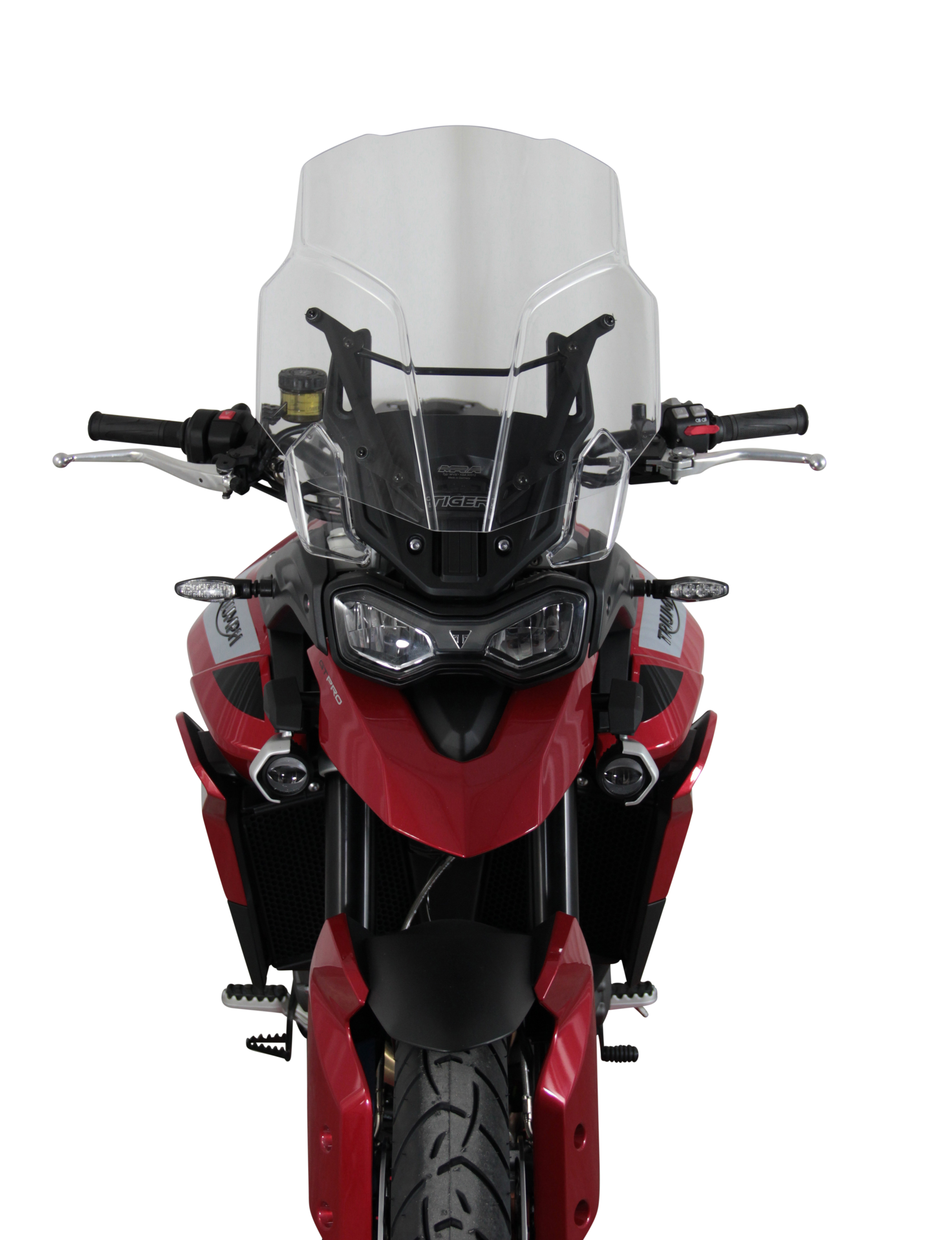 Touring windscherm MRA "TM" voor TRIUMPH TIGER 900 /GT PRO (Bj.19-) - Rookgrijs