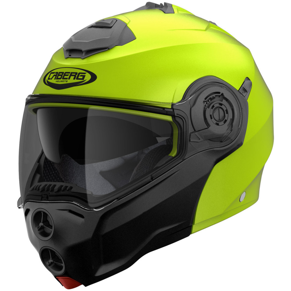 Caberg Helm Droid Hi Vizion, fluo-geel/zwart