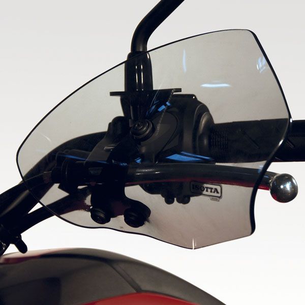 Handbeschermers voor Honda NC 700 X (12-13) / NC 750 X (14-15), licht getint, paar