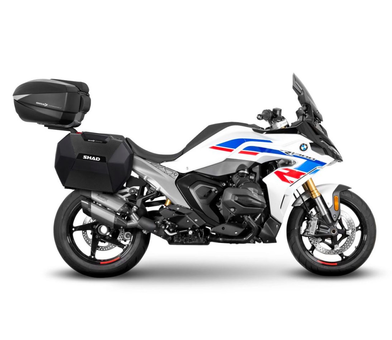 Shad zijkofferhouders 3P-systeem, zwart gelakt, voor BMW R 1300 R /RS (25-)