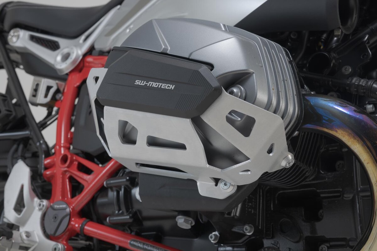 SW-Motech cilinderbescherming zilver voor BMW R 12 G/S (25-)