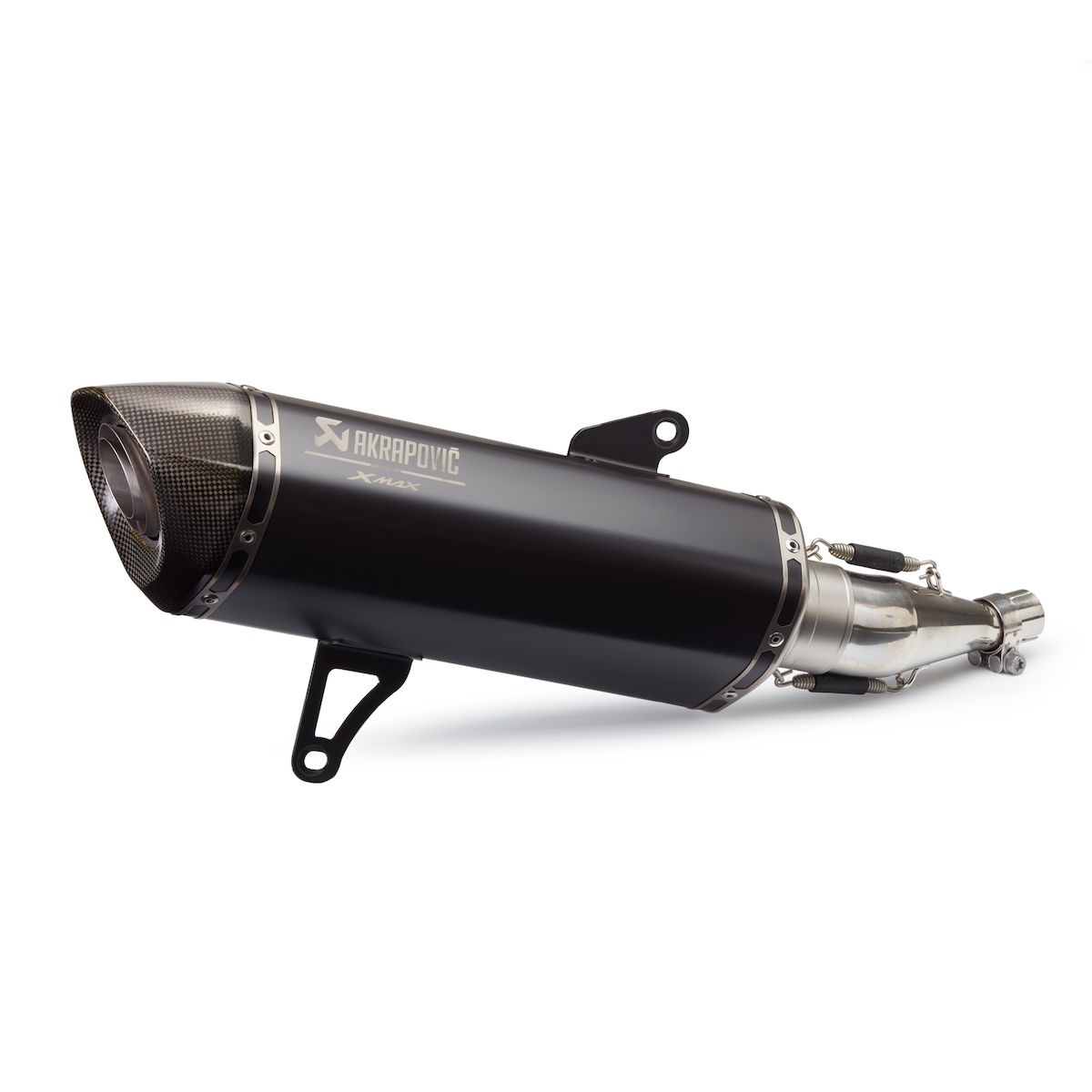 Slip-on demper, zwart voor Yamaha X-MAX 300 (Bj.17-22) Akrapovic