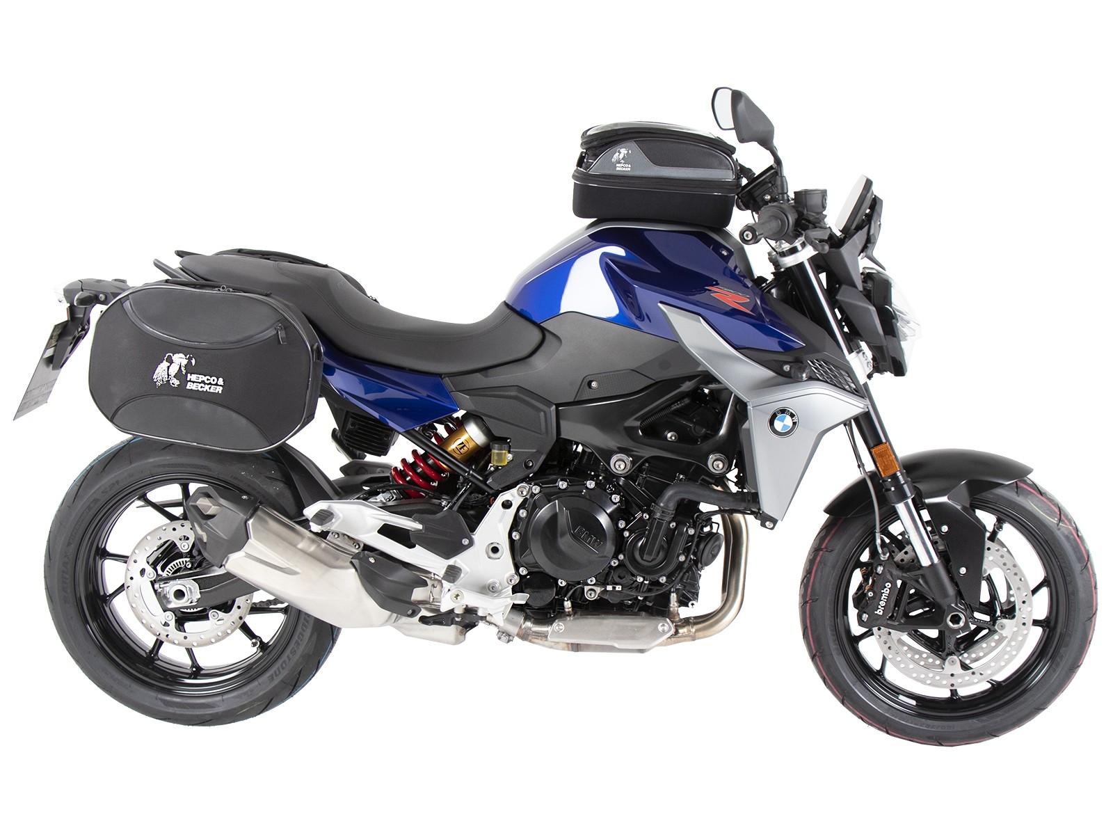 C-Bow zijdrager zwart voor BMW F 900 R (20-24) Hepco & Becker
