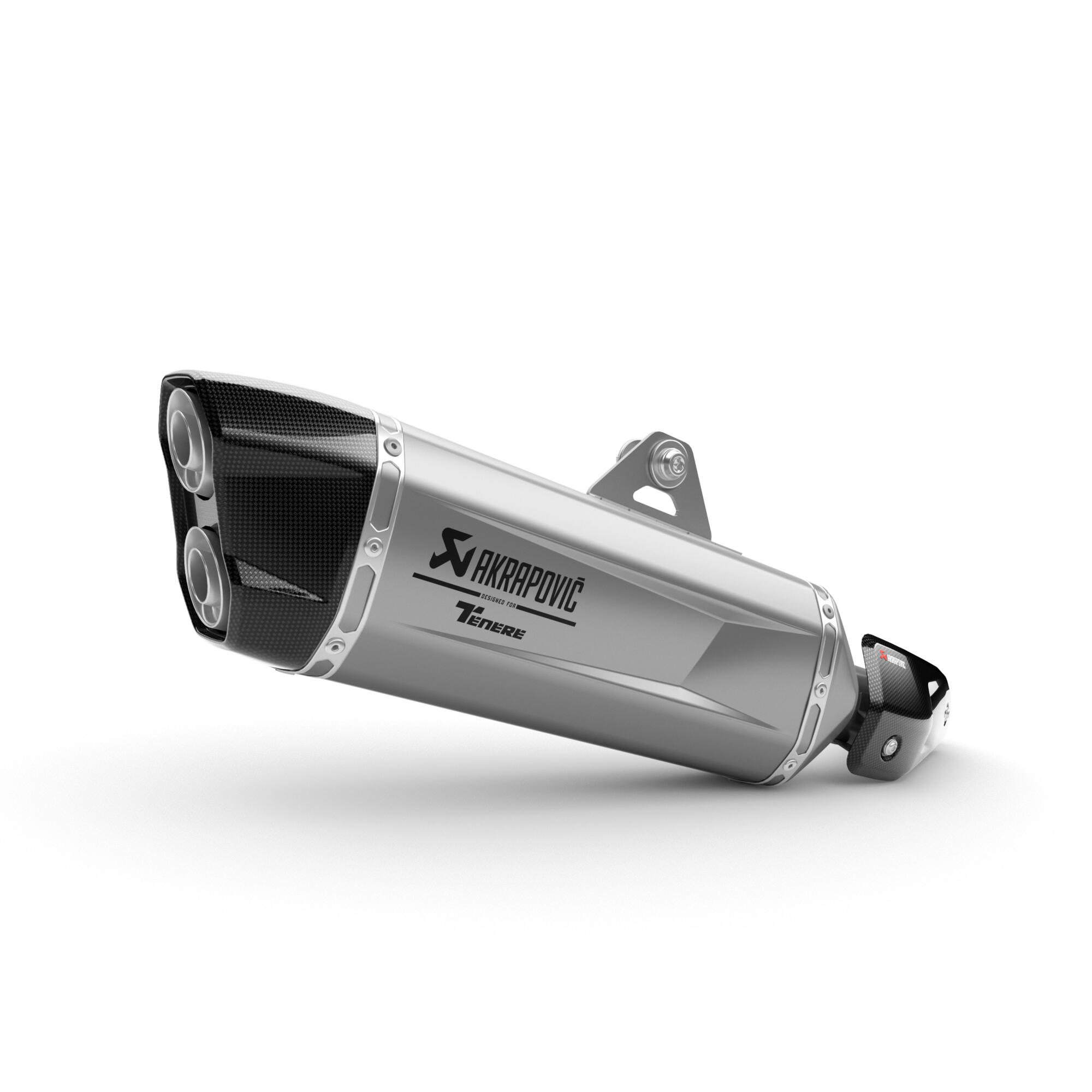 Akrapovic slip-on demper titanium voor Yamaha XTZ 700 Ténéré World Raid (26-)