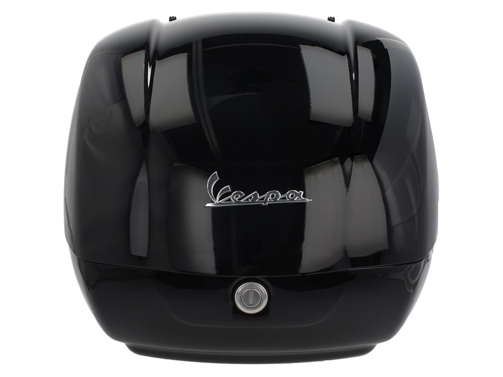 Originele topkoffer voor Vespa GTS - glanzend zwart 094