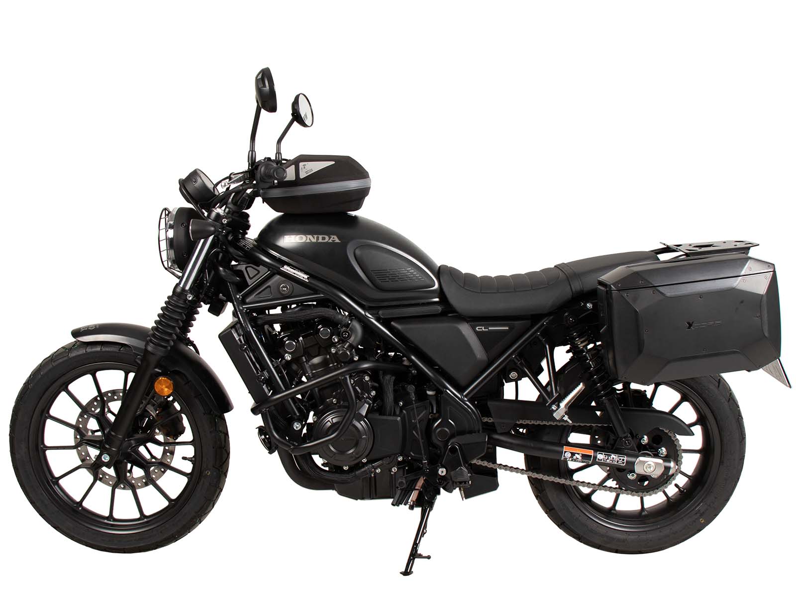 C-Bow zijdrager links zwart voor Honda CL 500 Scrambler (23-) Hepco & Becker