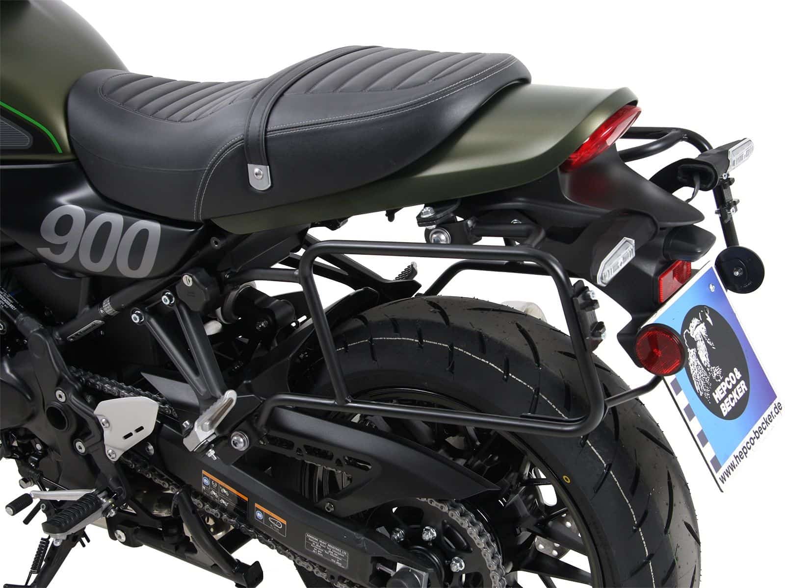 Zijkofferhouder Lock-it zwart voor Kawasaki Z 900 RS /Black Ball Edition (26-) Hepco & Becker