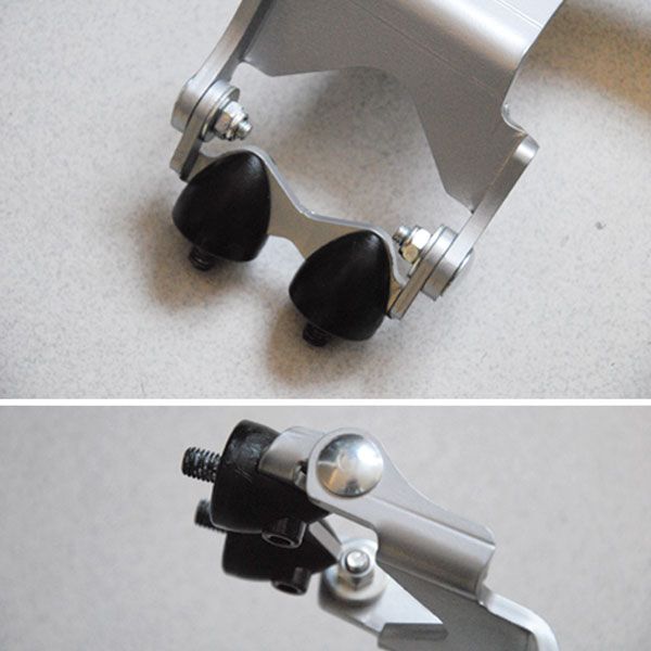 Laag windscherm, kantelbaar voor BMW R 1150 R /R 850 R (99-06), helder