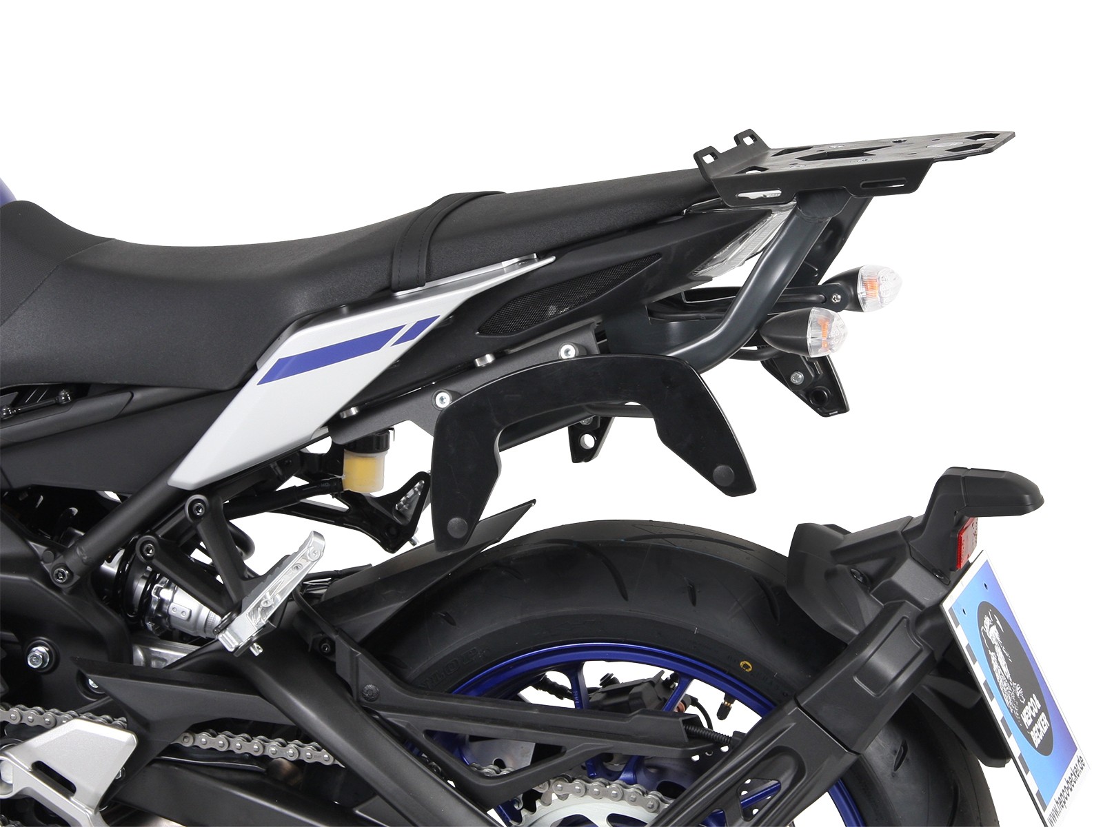C-Bow zijdrager antraciet voor Yamaha MT-09 (Bj.17-) Hepco & Becker