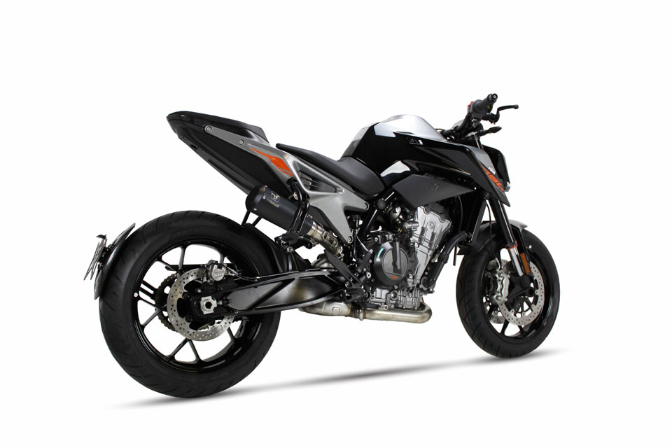 IXRACE MK2 achterdemper KTM 790 /890 Duke, roestvrij staal, E-keur, Euro4+5