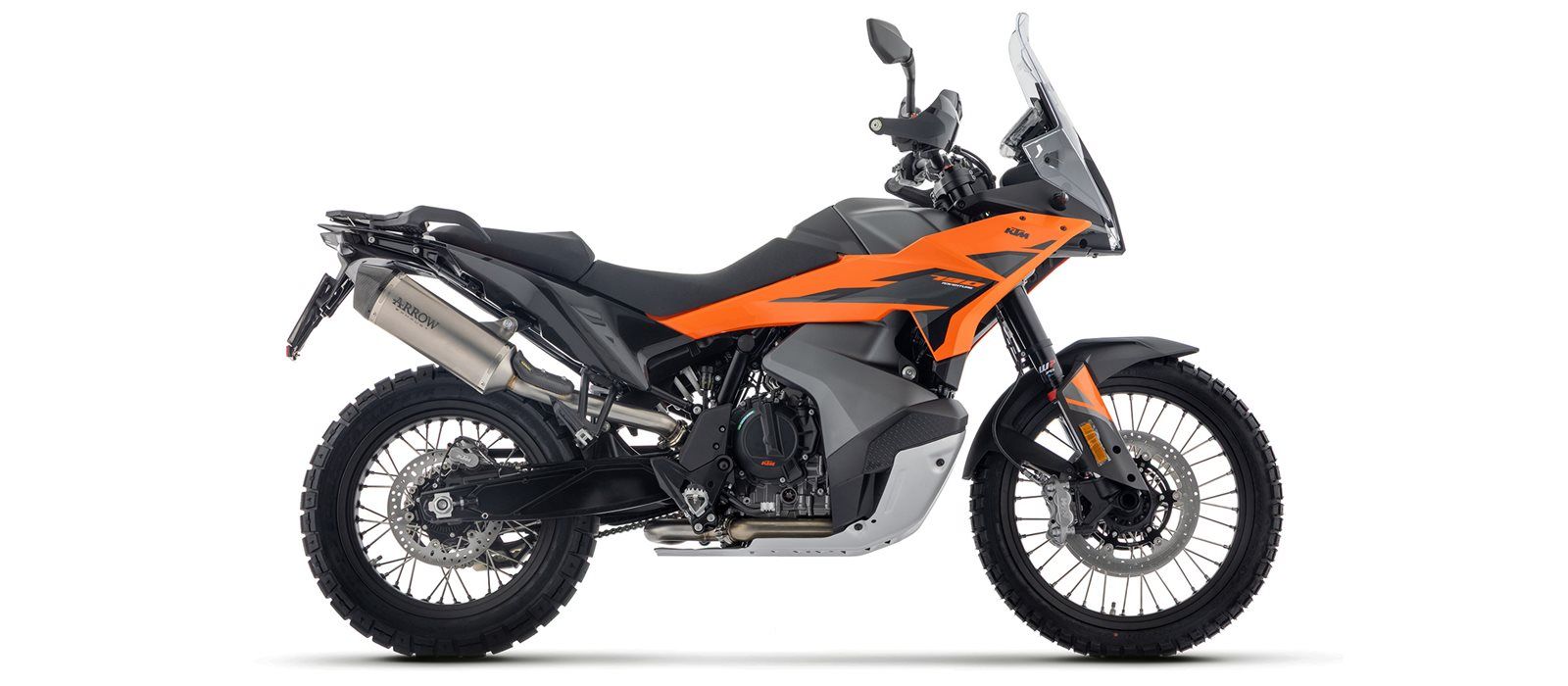 ARROW RACE-TECH titanium uitlaat voor KTM / Husqvarna