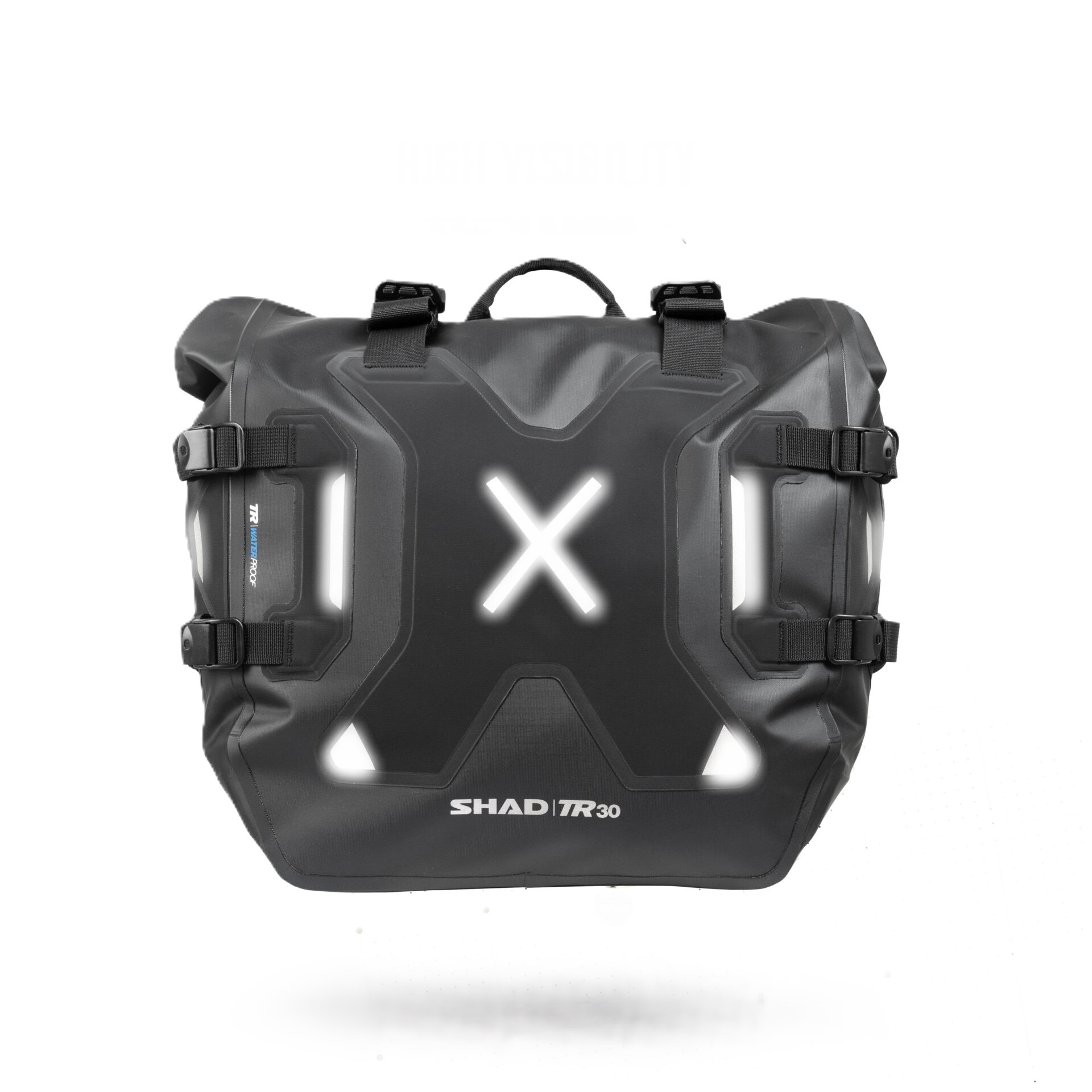Shad-zijtassen set TR30, zwart, 30 l