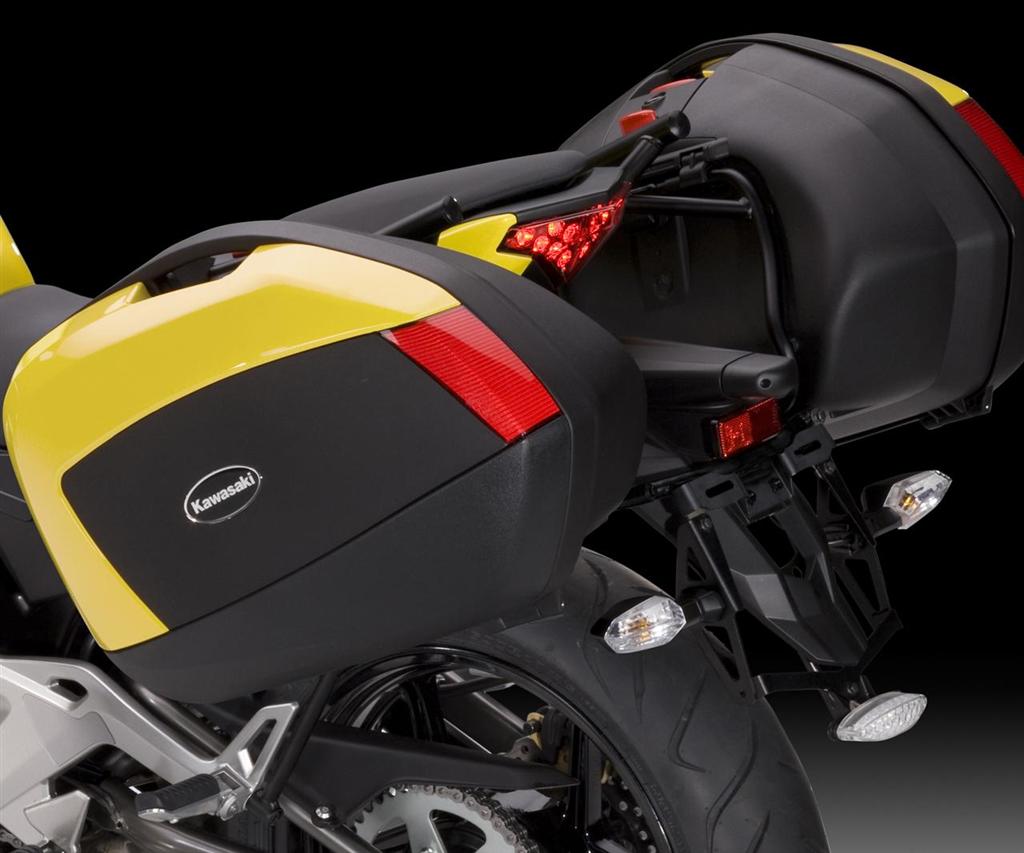 Kofferhoezen (53Q) Urban City Wit ER-6n 2016 Origineel Kawasaki