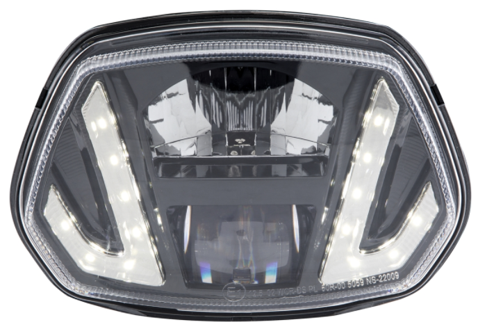 Koplamp LED "Black Edition" voor Vespa Sprint 50-150ccm 2T/4T ('13-'18)