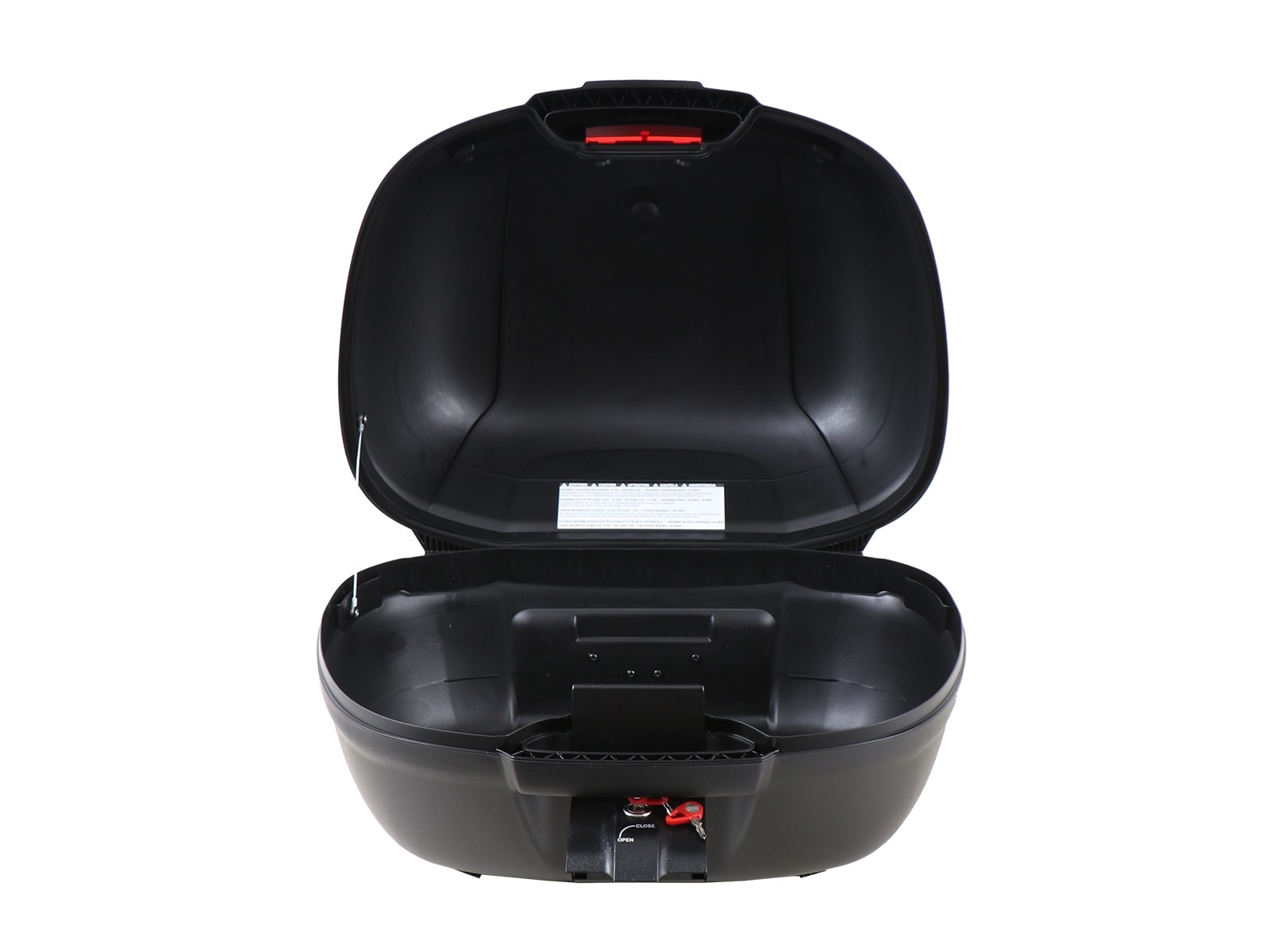 Journey Topcase 50 zwart incl. universele topkoffer pallet voor dragers van derden Hepco & Becker